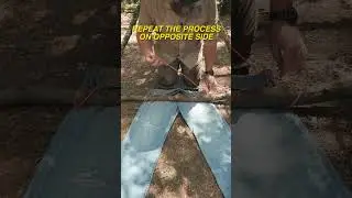 BUSHCRAFT Skill Using Jeans 👖 #survival #bushcraft #camping