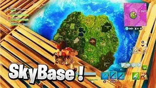 TOP 1 EN SKYBASE SUR LE NOUVEAU MODE ! - Fortnite