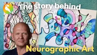 The Story Behind Neurographic Art | 1 Minute Art Therapy Crash Course