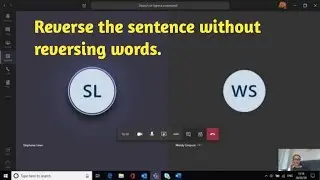 How to reverse the string sentences | Selenium Java real Interview Coding Questions