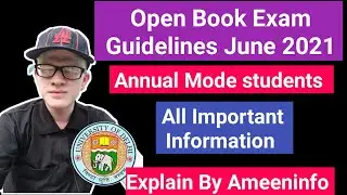 SOL Open Book Exam Guidelines June 2021| Annual Mode students