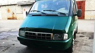 Покраска ГАЗели краской МЛ. Окрас в гаражных условиях