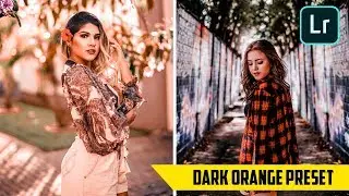 How to Edit Dark Orange - Lightroom Mobile Tutorial