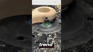 Trend Tools Craft Pro 1/2” Roundover Bit in Action 👍 #woodworking #routing #templates