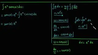 integral por partes ejemplo 3 integral recursiva
