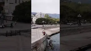 Ялта. Набережная. 23 апреля 2024