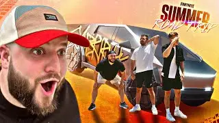 We Drove The CYBERTRUCK From Fortnite IN REAL LIFE 🤯