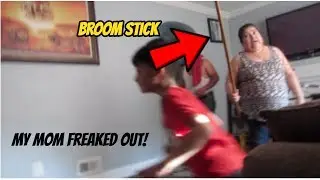 Spraying Liquid Azz All Over The House (Gone Wrong) *MY MOM FREAKED OUT*