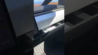 Tesla CyberTruck Automatic Glovebox Open and Close