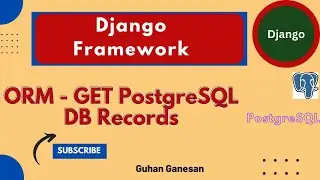 🎯 #16 - Django ORM Insert Data Using GET Request (PostgreSQL) | Step-by-Step Tutorial