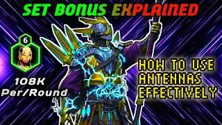 How To Use LAST OPERATOR ANTENNAS 📶 • Is LO Best Set For Raids ? • Shadow Fight 3