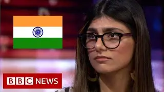 Mia Khalifa on farmers protest at BBC News