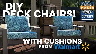 You can EASILY build these DIY Deck Chairs!