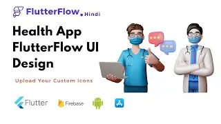 Flutter Health App UI Without Code FlutterFlow | FlutterFlow in Hindi | Health App FlutterFlow