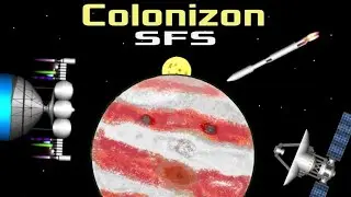 colonizing jupiter and landing on Jupiter #sfs #jupiter #colony