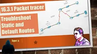 16.3.1 Packet Tracer – Troubleshoot Static and Default Routes