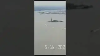 Statue of LIberty from the World Trade Center (1999 and 2023)