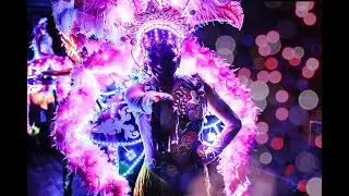 FireAngels - световое неоновое шоу в Москве - бразильское шоу