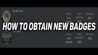 How To Get The New Badges 