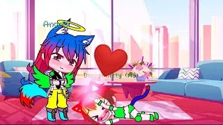 Angela tickled me with the tickle collar😫❤️🌹(Gacha Club Tickle Story)