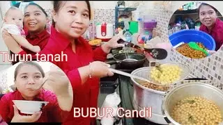 Bantuin Bikin BUBUR CANDIL!!Turun Tanah ponakan @arililisfamily2220