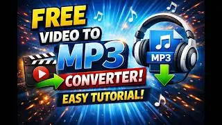 How To Convert Your Video To Mp3 (Free and Fast Tool) | 