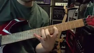 17-EDO Microtonal guitar lesson (preview): superpyth modes metronome drills