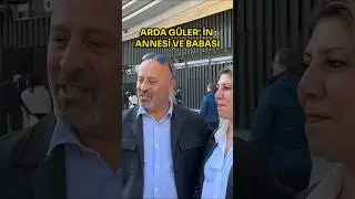 Arda Güler’in babası Ümit Güler  ve annesi Serap Güler #euro2024withshorts #ardagüler