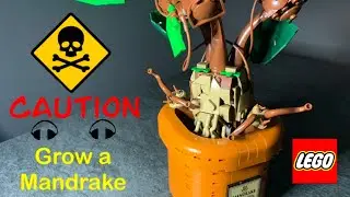 How to grow a LEGO Mandrake and survive - in stop motion