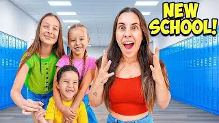IT'S FINALLY TIME to SHOW YOU OUR NEW SCHOOL 📚✏️