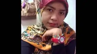 jilbab coklat