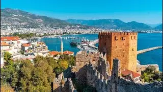 Анталия: Гуляю в ЦЕНТРЕ СТАРОГО ГОРОДА | Шикарные ВИДЫ и МОРЕ | Турция в НЕ СЕЗОН 