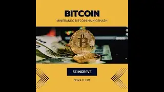 MINERANDO BITCOIN NO HIVEOS USANDO A NICEHASH
