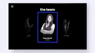 How To Create A Team Section Using HTML CSS and JavaScript