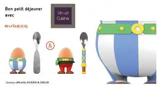 Les oeufs à la coque avec Astérix et Obélix, sur vin et cuisine