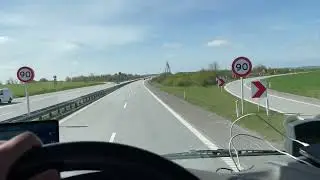 Красивий вид з моста. Данія