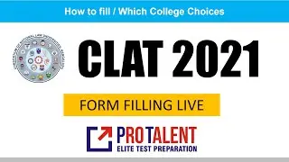 How to Fill CLAT 2021 Application & Discussion about Preferences for NLUs