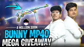 Free Fire Bunny Mp40 😱 Giveaway For Subscribers 100% Free - Garena Free Fire