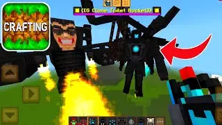 How To INSTALL AND SPAWN SKIBIDI TOILET in Crafting and Building