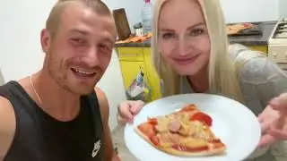 Как сделать пиццу. Как готовит моя девушка