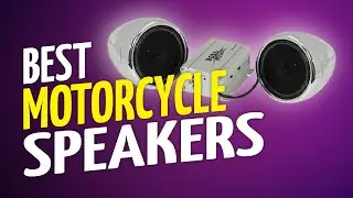 Best Motorcycle Speaker 2023 Review | Wireless,Bluetooth,Weatherproof Motorcycle Stereo Radio System
