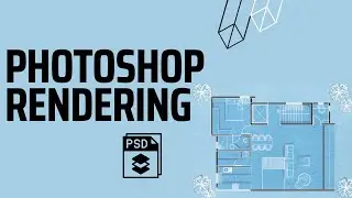 Monochrome Photoshop Rendering