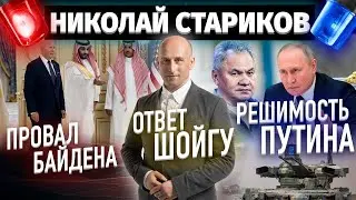 Украинский фронт! Провал Байдена, ответ Шойгу, решимость Путина! (Николай Стариков)