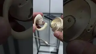 OPEN-EAR COCONUT BALL BLUETOOTH HEADSET. Product link in the comment section.