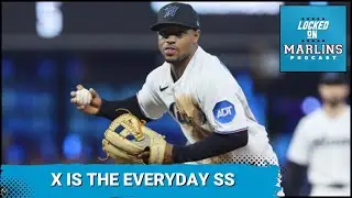 Xavier Edwards, new everyday shortstop for the Marlins
