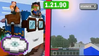 🔥Шейдеры и новая пластинка на телефоне! 🎮ОБЗОР релиза Minecraft Bedrock 1.21.90