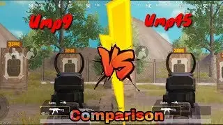 Which Gun Is Better UMP9 Vs UMP45 Comparison | Pubg Mobile 0.15 Update 2019 | Pubg Mobile