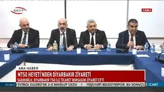 Malatya TSO Heyetinden Diyarbakır Ziyareti