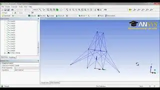 3D Truss in workbench Ansys tutorial