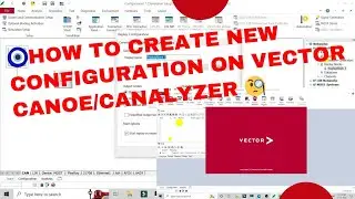🤔How to create new config file on vector CANoe/CANalyzer #automotive #howto #infotainment